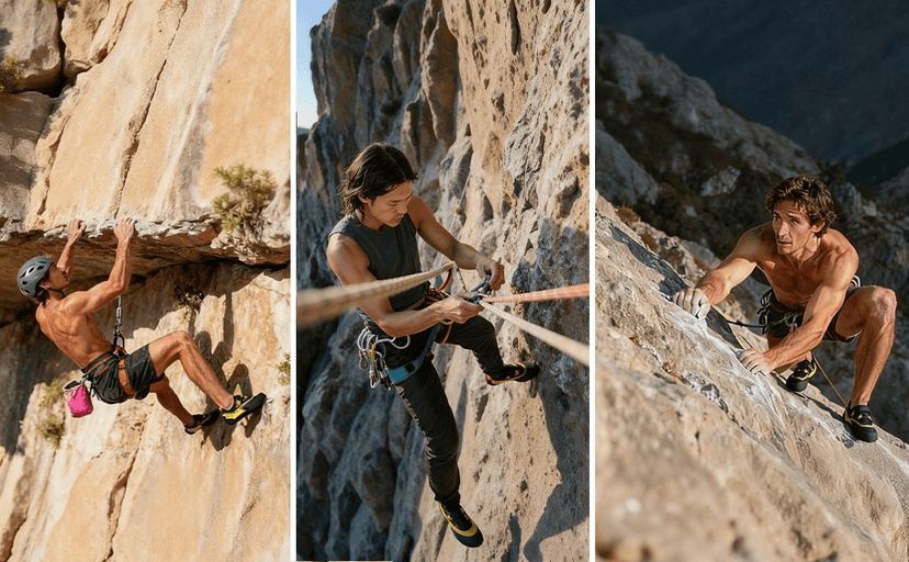 SoleEase Rock Climbing Shoes for Men & Women Bouldering Shoes for Indoor & Outdoor Climbing