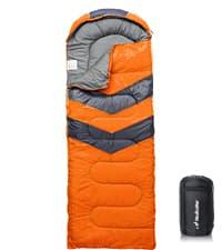 MalloMe Sleeping Bags for Adults Cold Weather & Warm - Backpacking Camping Sleeping Bag for Kids 10-12, Girls, Boys - Lightweight Compact Camping Essentials Gear Accessories Hiking Sleep Must Haves
