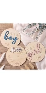 Wooden Baby Shower Crate Closet - Personalized Baby Gift Baskets with Hangers, Large Newborn Boys Girls Clothes Storage Box for Newborn New Parent B0GFMLPWDH