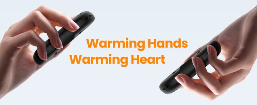Hand Warmers Rechargeable 2 Pack, 6000mAh Electric Hand Warmer Reusable, 20Hrs Long Heating, Portable Pocket Heater Handwarmer for Women Men, Outdoor Camping, Hunting Gear