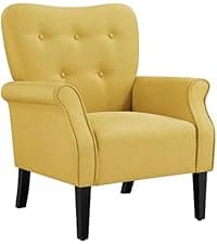 Yaheetech Flower Shape Velvet Vanity Chair, Modern Side Chair Armchair with Golden Metal Legs for Living Room/Dressing Room/Bedroom/Home Office/Kitchen, Gray