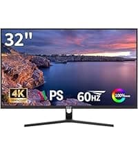 ZZA 32 Inch Curved Gaming Monitor, QHD 2560x1440, Ultra 300Hz & 240Hz Refresh Rate, Computer Monitor VA Panel,1500R, 1ms, HDR, AMD FreeSync Premium, NVIDIA G-SYNC Compatible