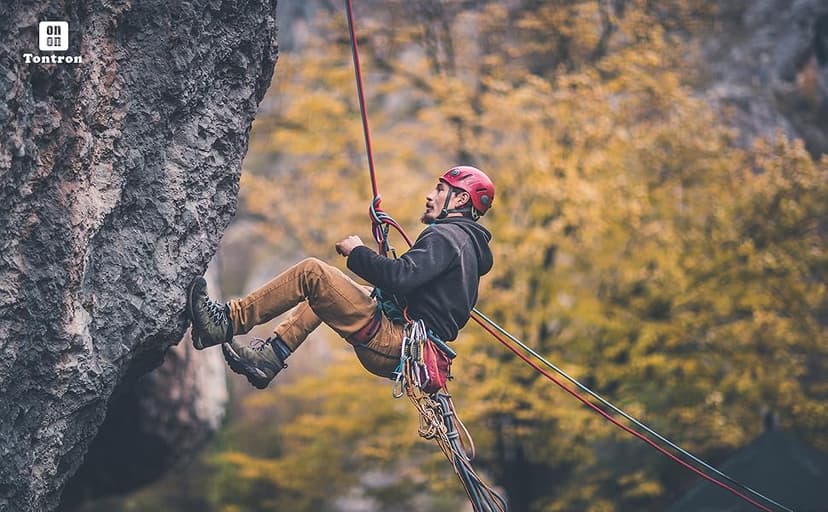 Tontron Adult Hiking Climbing Caving Work Helmet