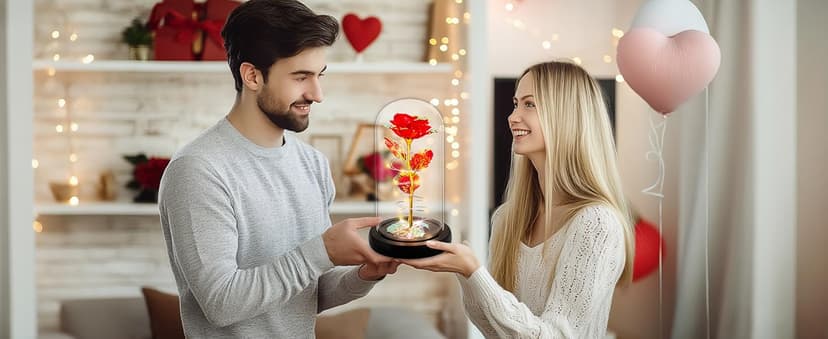 Childom Birthday Gifts for Women,Flowers for Delivery Prime,Colorful Rainbow Light Up Rose in A Glass Dome,Christmas Rose Gifts for Her Mom Women Wife Girl Grandma on Christmas Anniversary Valentines