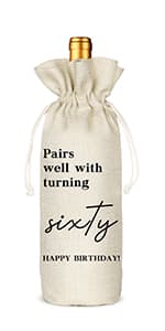 Socive 21st Birthday Wine Bag, Presents for 21st Birthday girl, 21 Years Old Gift Idea Wine Bag for Her Girl Friend, Sister Party Decorations B0B21FJ1NH