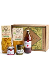 Mercato di Bellina Italy's Finest Artisanal Italian Food Gift Basket - All Natural Gourmet Pasta Gift Basket. Ideal for Holiday, Sympathy, Congratulations, Anniversary or Celebration. Taste of Italy.