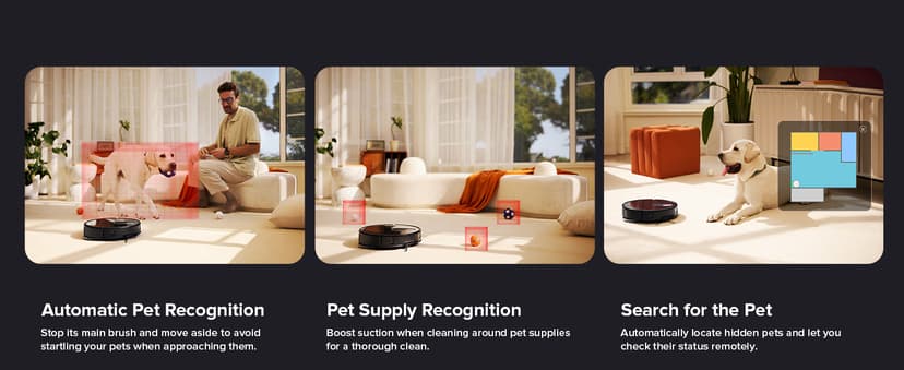 roborock Qrevo Slim Robot Vacuum and Mop Combo, 8.2cm Ultra-Slim, 3D Sensing Tech, Advanced Obstacle Recognition, 11,000Pa Suction, FlexiArm Side Brush & Mop, Auto Mop Washing & Drying, Self-Emptying