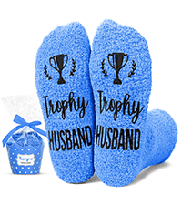 HAPPYPOP Gift Idea For Him - Gifts For New Dad Son Brother Husband Uncle, In Law Gifts, Funny Men Socks Fathers Day