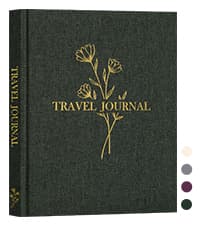 Lanpn Wedding Anniversary Journal Notebook - Linen First Year to 70th Anniversary Scrapbook Memory Book for Couples - Newlywed Marriage Journal Wedding Anniversary Book Gifts (Green, 190 Pages)