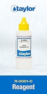 Taylor K-1005 DPD, 9-in-1 Pool Test Kit for Free & Total Chlorine, Bromine, pH, Base Demand, Alkalinity, Calcium Hardness, Cyanuric Acid | Made in The USA, 1 Count