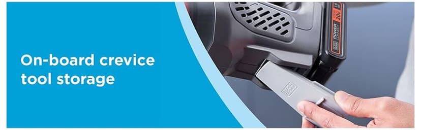 BLACK+DECKER 20V MAX POWERCONNECT Handheld Vacuum, Cordless, Battery Not Included, Bare Tool Only (BCHV001B)