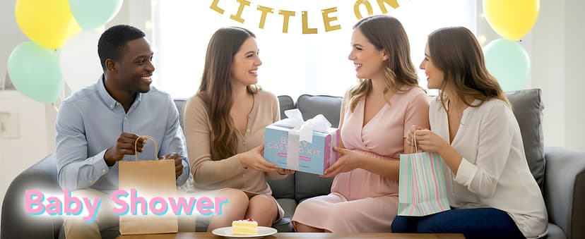 The original baby casting kit - captures newborn hand & foot forever. Non-toxic, safe, easy - perfect new mom gift Luna Bean Baby Casting Kit - Hand & Foot Keepsake Mold, 2pc, New Mom Gift B0DPLBNZNG