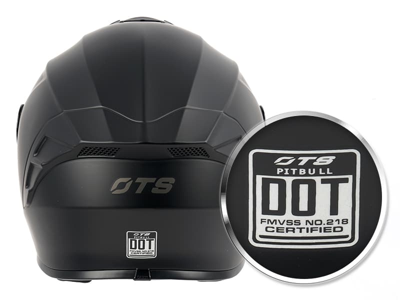 Orthrus Full Face Motorcycle Helmet for Adults Men & Women DOT Approved Motorbike Street Bike Racing Helmets with Tinted & Clear Visors (Matte Black, Large)