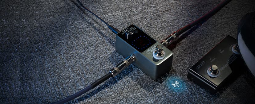 LEKATO Looper Pedal,Guitar Looper Pedal for Electric Guitar&Bass Loop Pedal with SYNC & Tuner Function Triple Effect Guitar Looper with LED Screen Unlimited Overdubs 3 Loops 18 Minutes Record Time