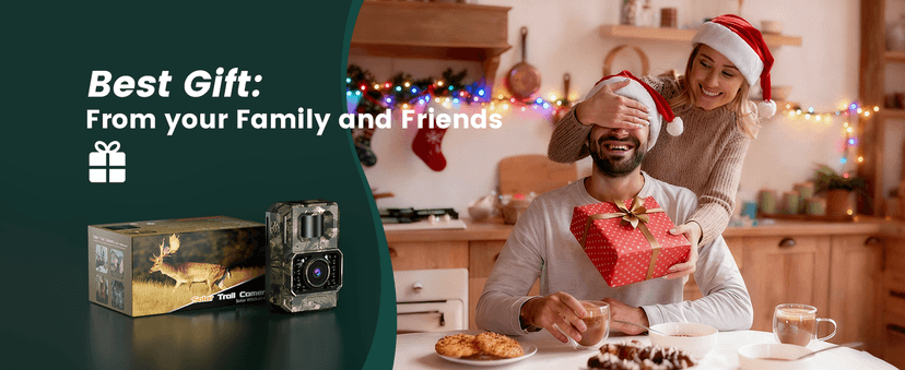 MAXDONE Solar WiFi Trail Camera Bluetooth Game Camera, 4K 64MP Wildlife Cameras 2000mAh Built-in Battery Rechargeable Power Hunting Cameras with Night Vision Trail Cam Bluetooth Wi-Fi Deer Cams