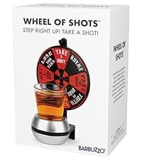American Designed & Owned, Original Porta Potty Shot Glasses Gag Gift for Men, Top Choice for Number 2 Humor, Funny Shot Glass, White Elephant Gift, Secret Santa and Shot Glass Collectors