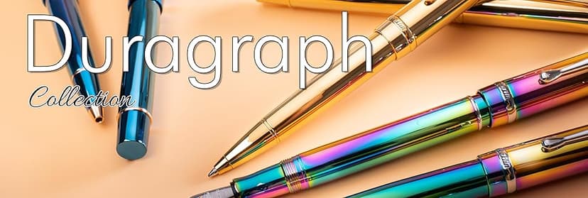 Conklin Duragraph Ballpoint Pen in Amber – Luxury Writing Instrument with Warm Amber Finish, Best Gift for Professionals & Collectors