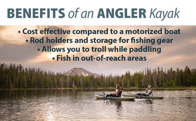 Lifetime Stealth Angler Kayak, Sit-On-Top Fishing Kayak, 11’