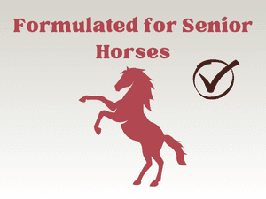 Manna Pro Weight Accelerator for Senior Horses – Weight Gain and Muscle Support Supplement with Omega 3 Fatty Acids and Flaxseed – High-Calorie Feed Topper for Horses – 8 lb Bag