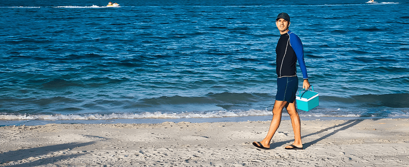 KuaiLu Men's Yoga Mat Leather Flip Flops with Arch Support Comfortable Cushion Walking Thong Sandals Slip On Indoor Outdoor