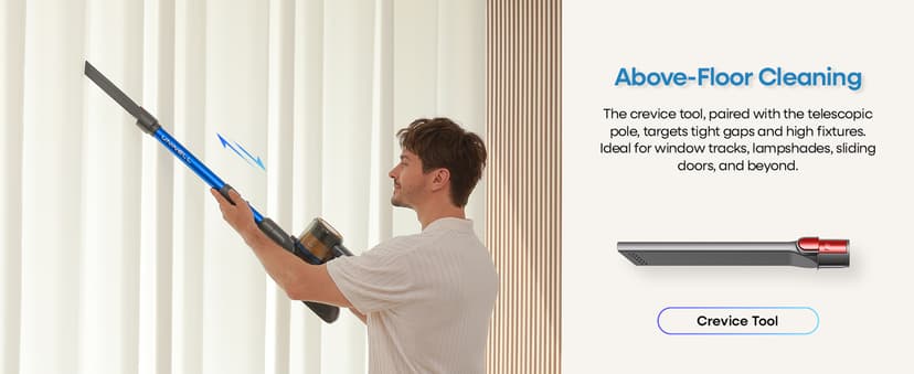 UNINELL HOME Cordless Vacuum Cleaner,45000Pa/450W Vacuum Cleaners for Home,60Mins Lightweight Stick Vacuum,Anti-Tangle & Wall Mount Charging,Vacuum Cordless for Hardwood Floor Carpet Pet Hair