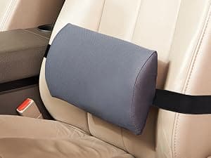OPTP The Original McKenzie Slimline Lumbar Support – USA-Made Lower Back Support for Office Chair, Car Back Support, and Travel Lumbar Pillow. The Preferred Lumbar Cushion by Physical Therapists.