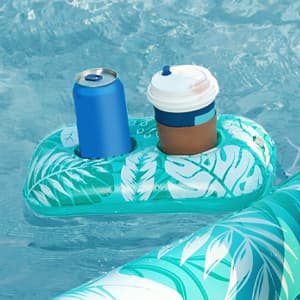 Jasonwell Inflatable Pool Float Adult - Pool Floaties Lounger Floats Floating Chair Raft with Adjustable Backrest Cup Holders Water Floaty Lake Lounge Tanning Floats Beach Party Toys for Adults