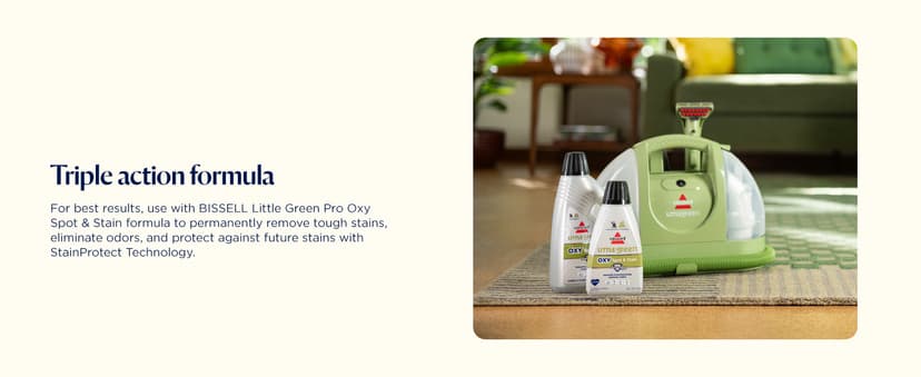 BISSELL Little Green Multi-Purpose Portable Carpet and Upholstery Cleaner, Car and Auto Detailer, with Exclusive Specialty Tools, Green, 1400B