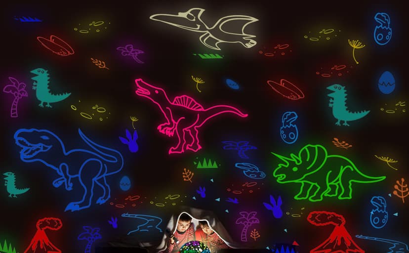 Dinosaur Toys for 3-8 Year Old Boys,Dino Projection Kids Toys for 3-8 Year Olds Boys 2 in 1 Car Toy for 2-10 Year Olds Boys,Toddler Toys,Chirstmas Stocking Stuffers Gifts for 2-10 Year Olds Kids