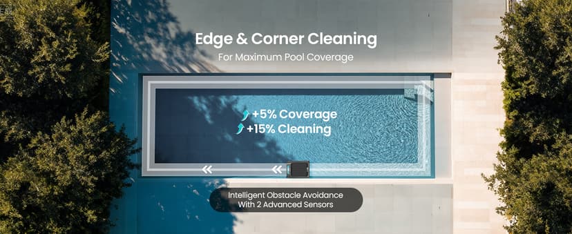 AIPER Surfer S2 Solar Powered Pool Surface Skimmer Robot with APP Support, 24/7 Continuous Cleaning, Dual Charging Modes, Smart Obstacle Avoidance, 150-um Filtration, OTA Upgrade