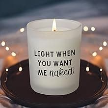 Gifts for Him Boyfriend Husband Men Couples Gift Ideas, Romantic Valentines Day Gift for Him, Naughty Boyfriend Birthday Gifts, Funny Anniversary Presents for Men Husband Couple, Christmas, Candles