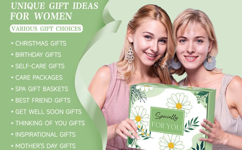 Birthday Gifts for Women Self Care Friendship Gifts, Vanilla Relaxing Spa Gifts Basket Care Package w/ Luxury Flannel Blanket 20 Oz Tumbler, Unique Mothers Day Gift Idea for Mom Her Friend Sister Wife