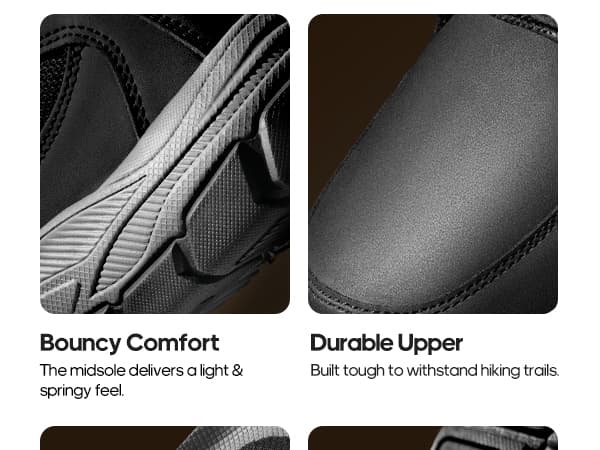 NORTIV 8 Men's Hiking Boots Lightweight Fashion Casual Chukka Ankle Boots Elevation