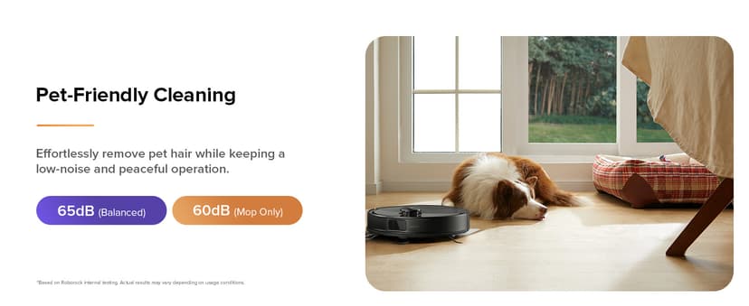 roborock Q10 S5+ Robot Vacuum and Mop, 10,000Pa Suction, Upgraded from Q8 max+, 70 Days Self-Emptying, Obstacle Avoidance, Sonic Mopping, Dual Anti-Tangle Design, Auto Mop Lifting, Ideal for Pet Hair