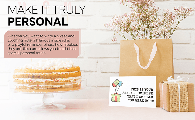 Half a Hundred Birthday Card - Funny 50th Birthday Gifts for Women Men - 50 Year Old Party Supplies Decorations for Him Her - Sarcastic Rude Fiftieth Milestone Bday Present for Mom Dad Husband Wife