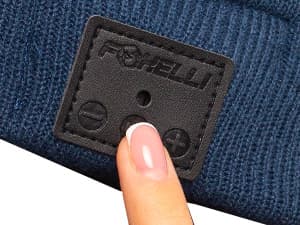 Foxelli Bluetooth Beanie Hat – 15-Hour Battery, Built-in Mic, Fully Washable, Perfect Tech Gift for Men & Women B08T6QBZC2