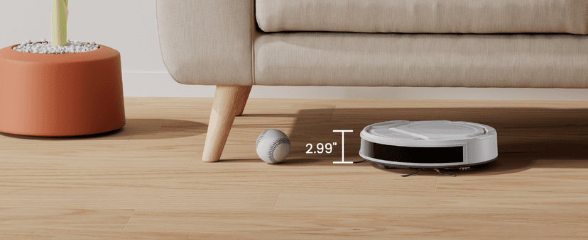 Lefant Robot Vacuum Cleaner, Strong Suction, 120 Mins Runtime, Slim, Low Noise, Automatic Self-Charging, Wi-Fi/App/Alexa Control, Ideal for Pet Hair Hard Floor and Daily Cleaning, M210