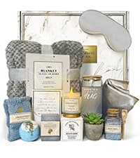 Gift Baskets for Women,11PC Care Package with Moon Lamp,Grief,Get Well Soon After Surgery,Birthday,Think of You,Thank You,Sympathy