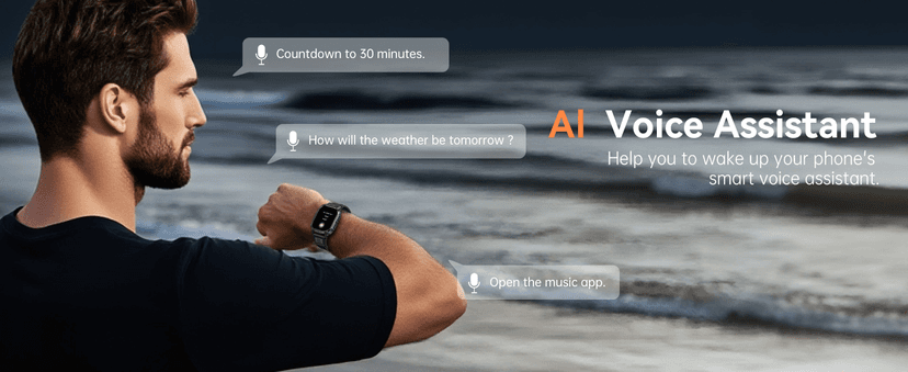 Smart Watch for Men Fitness Tracker: Waterproof Military Digital Mens Watches Running Make Answer Call Smartwatch Android Phone iPhone Samsung Compatible Sleep SpO2 Heart Rate Monitor Step Pedometer