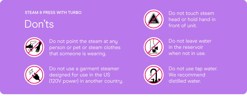 Conair Handheld Garment Steamer for Clothes, Turbo ExtremeSteam 1875W Fabric Steamer, Portable Handheld Design, Strong Penetrating Steam, Amazon Exclusive, Black