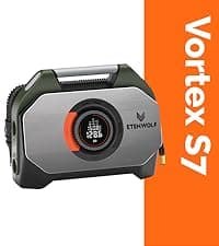 with 19200mAh for Heavy duty Vehicle, Car & Inflatables, 100% Duty Cycle & Dual Cylinder, Bike Pump with LED Backlight,Orange ETENWOLF VORTEX S6 Tire Inflator Portable Air Compressor, Cordless Air Pump B0CGLTPKBZ