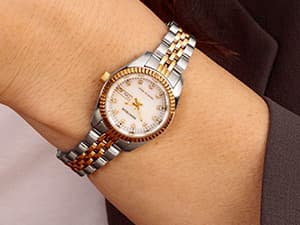 Armitron Women's Genuine Crystal Accented Bracelet Watch, 75-2475