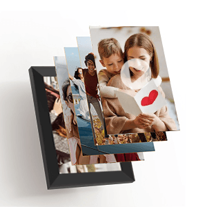 MEZED 10.1'' Digital Picture Frame,Smart Digital Photo Frame with 1280x800 IPS Touch Screen, Auto-Rotate and Slideshow, Easy Setup to Share Moments Via APP from Anywhere Anytime