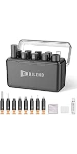 Electronics Deep Cleaning Reusable Brush Tool, Screen-Safe Spray, for iPhone iPad Macbook Airpod Camera, Gaming Accessories Ordilend Keyboard Cleaner & Laptop Cleaning Kit, All-in-1 for Computer PC B0C2VBXRYG