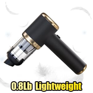 ZLieatmp Bug Vacuum Catcher,12000Pa Handheld Car Vacuum Cleaner,Suction/Blow/Charge/Extract/4-In-1 Portable Cordless Vacuum Cleaner,30-Minute Run Time Suitable for Home,Indoor and Outdoor Cleaning