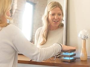 Friendship Lamp FriendLi by Filimin - Subscription Required Wi-Fi LED Light for Long Distance Touch Lamp, Present for Best Friend, Relationship, Family, Unique Gifts, Easy App Setup - Set of 2