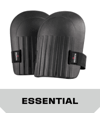 NoCry Professional Gel Knee Pads for Work with Soft Foam and Gel Cushion — Heavy Duty Cap, Reinforced Adjustable Straps, Military-Grade Rivets and Built-in Hang Loops — Perfect for Construction