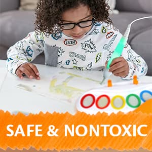 Crayola Color Wonder Magic Light Brush, Mess Free Painting Station for Kids, Gift for Kids, Toddler Toys & Activities, Ages 3, 4, 5