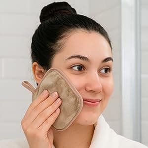 Eco Friendly Unique Natural Gift Beauty Set – Bamboo Makeup Brushes, Vegan Bamboo Roller & Soft Face Towel – Organic Self-Care Box for Women & Teens, Perfect Birthday , Holiday Present”