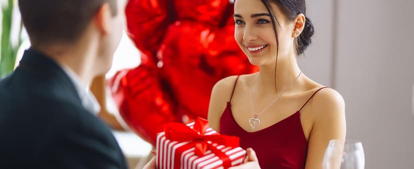 Iefil Rose Heart Necklaces Gifts for Women - 925 Sterling Silver Heart Initial Necklace, Anniversary Birthday Gifts for Women, Jewelry Gift for Wife Wife Girlfriend Mom